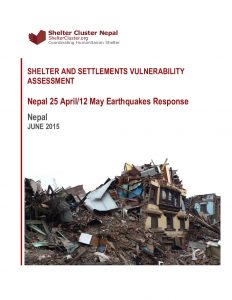 NPL_Report_Shelter and Settlements Vulnerability Assessment, June 2015