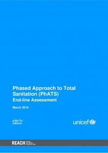 Phased Approach to Total Sanitation (PhATS) in Philippines: End-line Assessement